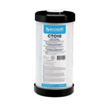 Ecosoft CTO10 4,5"х10" (CHVCB4510ECO) — Картридж зі спресованого активованого вугілля