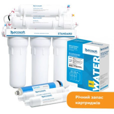 Ecosoft годовой набор картриджей — для обратного осмоса Standard с минерализатором 