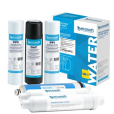 Ecosoft Standard 6 — Комплект картриджей для фильтра обратного осмоса с минерализатором