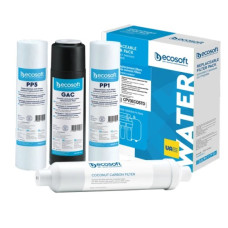 Ecosoft Standard PRO 4 — Комплект картриджей для фильтра обратного осмоса без минерализатора