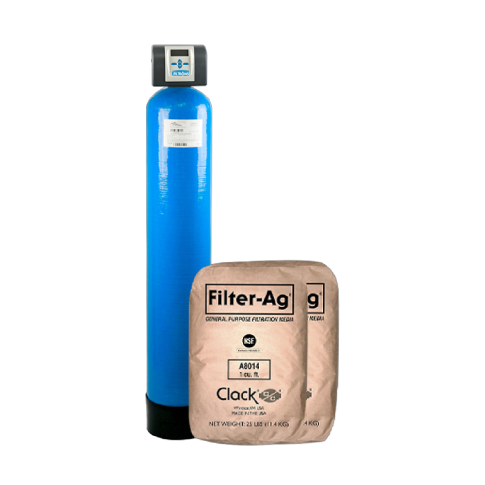 Filtrons 1054 Clack CK (Filter AG) — Фильтр механической очистки воды от песка, ила и ржавчины