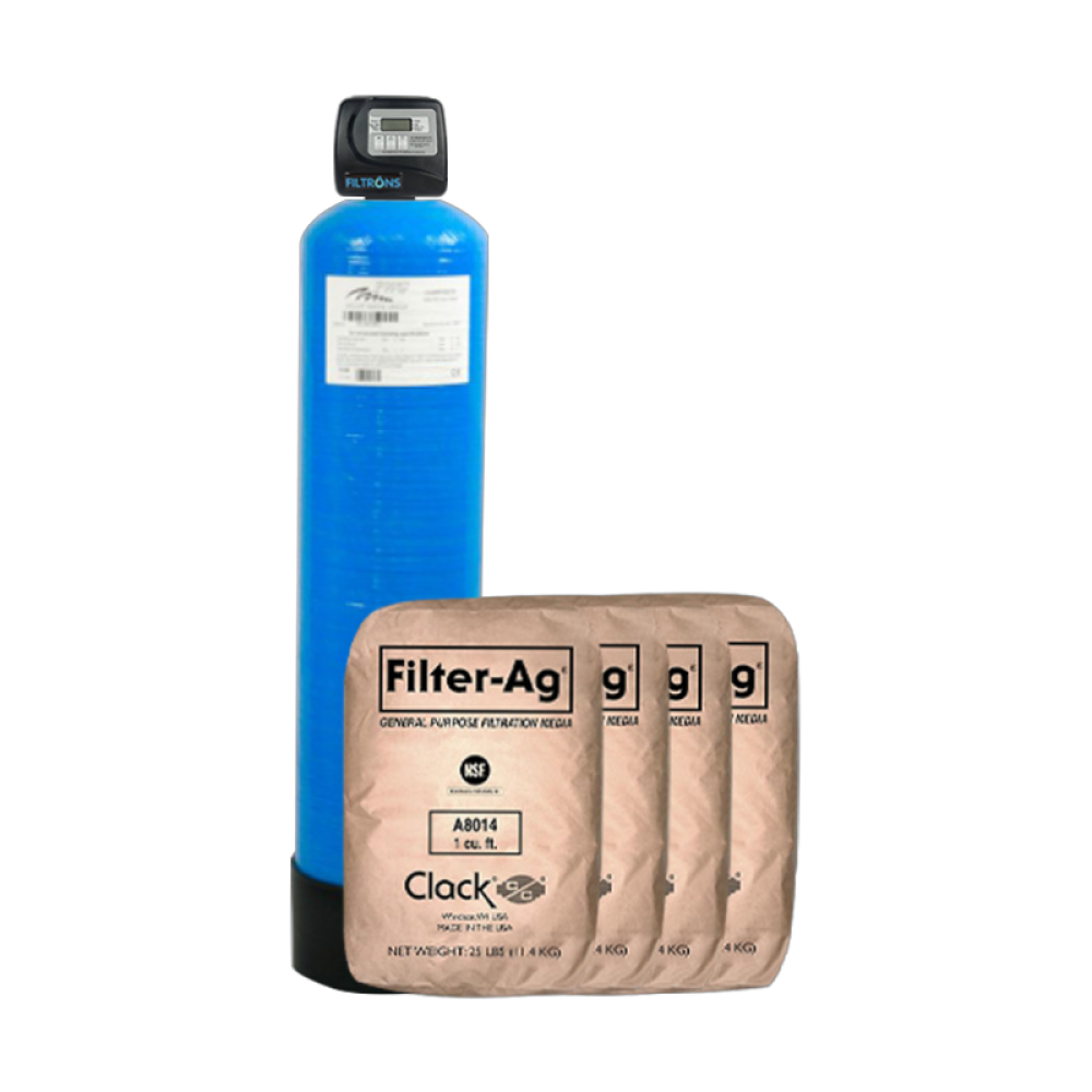 Filtrons 1354 Clack TC (Filter AG) —  Фільтр механічного очищення води від піску, мулу та іржі